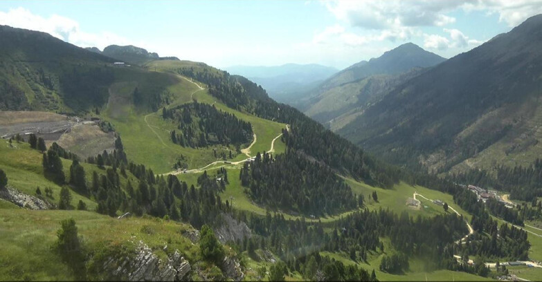 Webcam Pampeago  - Predazzo -  Obereggen - Pista Agnello