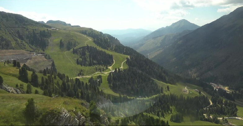 Webcam Pampeago  - Predazzo -  Obereggen - Pista Agnello