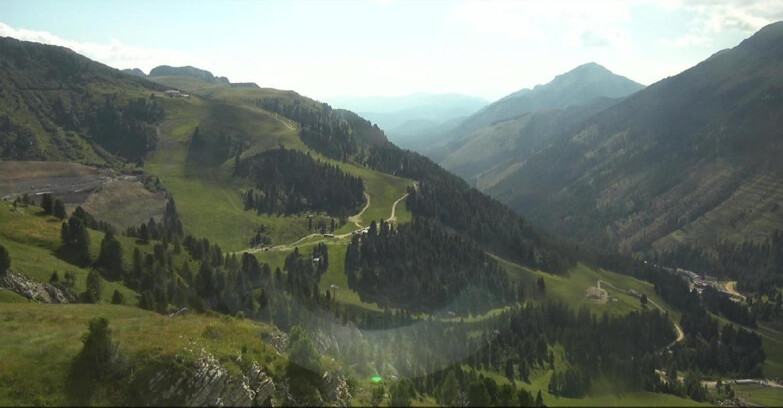Webcam Pampeago  - Predazzo -  Obereggen - Pista Agnello