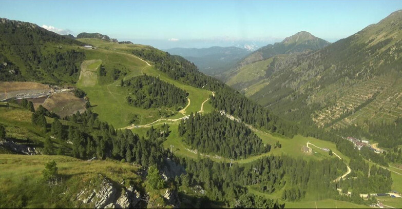 Webcam Pampeago  - Predazzo -  Obereggen - Pista Agnello