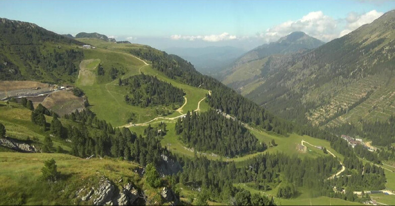 Webcam Pampeago  - Predazzo -  Obereggen - Pista Agnello