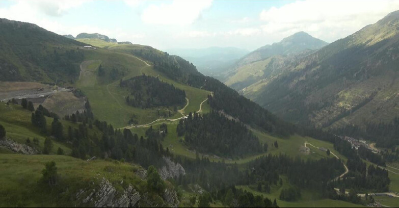 Webcam Pampeago  - Predazzo -  Obereggen - Pista Agnello