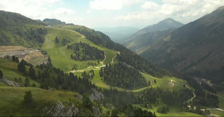 Webcam Pampeago  - Predazzo -  Obereggen - Pista Agnello