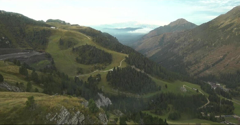 Webcam Pampeago  - Predazzo -  Obereggen - Pista Agnello