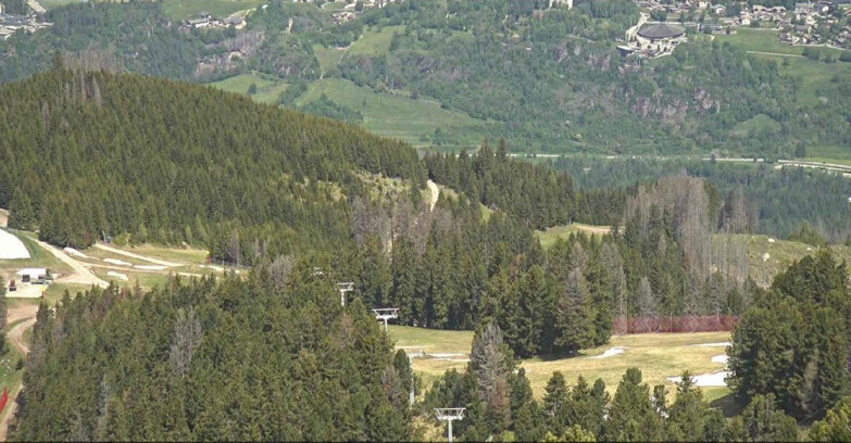 Webcam Alpe Cermis - Lagorai Sesselbahn