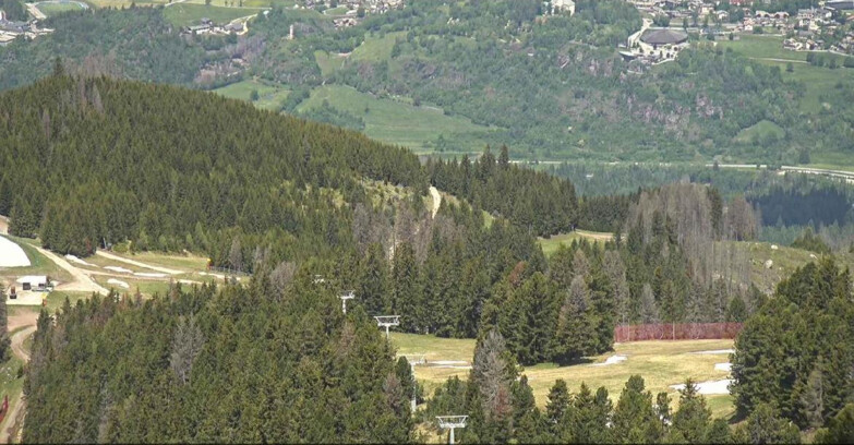Webcam Alpe Cermis - Lagorai Sesselbahn