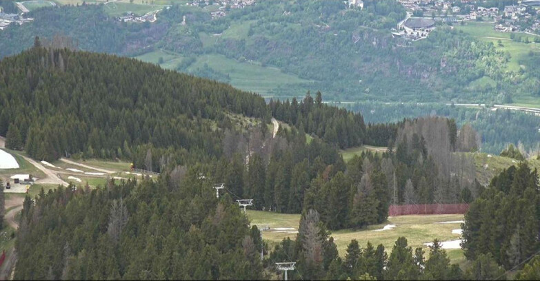 Webcam Alpe Cermis - Lagorai Sesselbahn