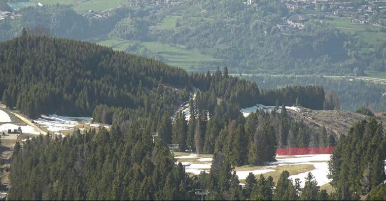 Webcam Alpe Cermis  - Seggiovia Lagorai