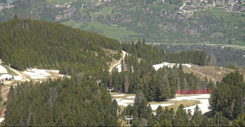 Webcam Alpe Cermis - Lagorai Sesselbahn