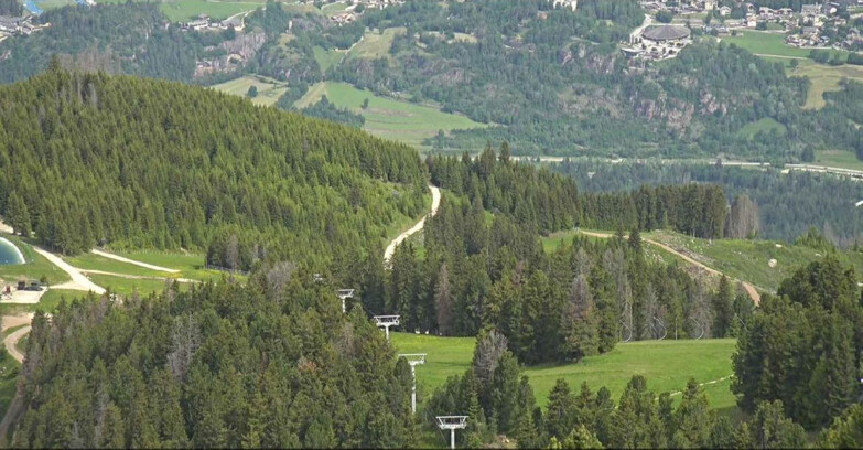 Webcam Alpe Cermis  - Seggiovia Lagorai