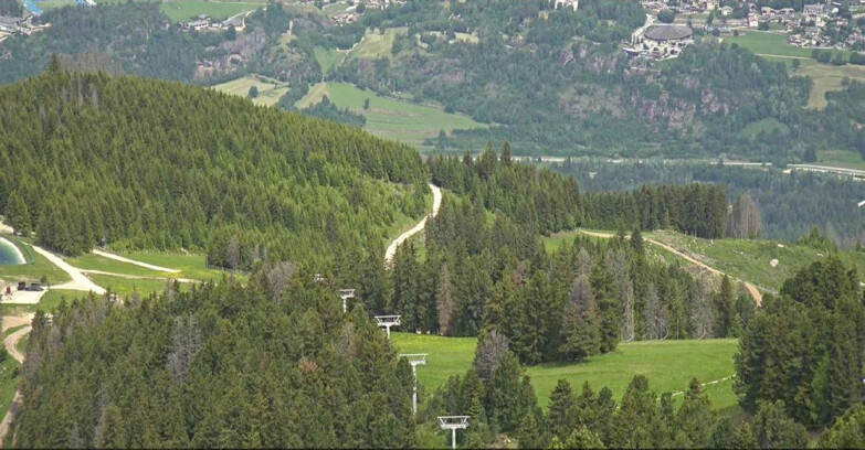 Webcam Alpe Cermis  - Seggiovia Lagorai