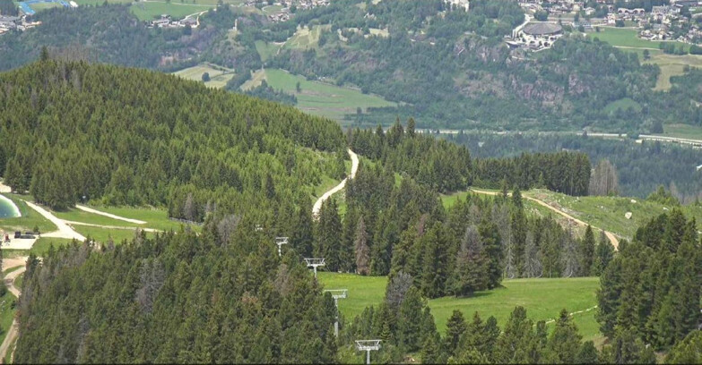 Webcam Alpe Cermis  - Seggiovia Lagorai