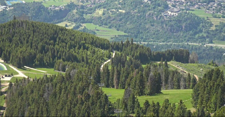 Webcam Alpe Cermis  - Seggiovia Lagorai