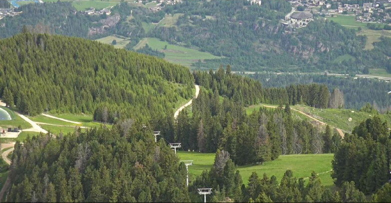 Webcam Alpe Cermis  - Seggiovia Lagorai