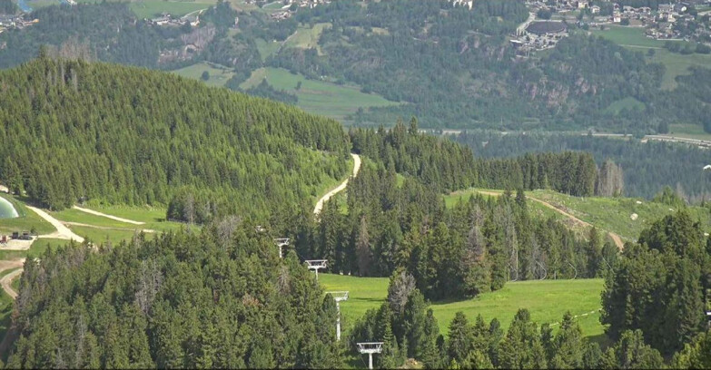 Webcam Alpe Cermis  - Seggiovia Lagorai
