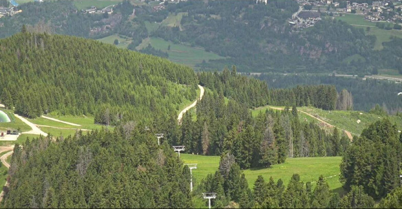 Webcam Alpe Cermis  - Seggiovia Lagorai