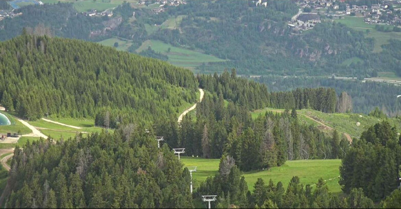 Webcam Alpe Cermis  - Seggiovia Lagorai
