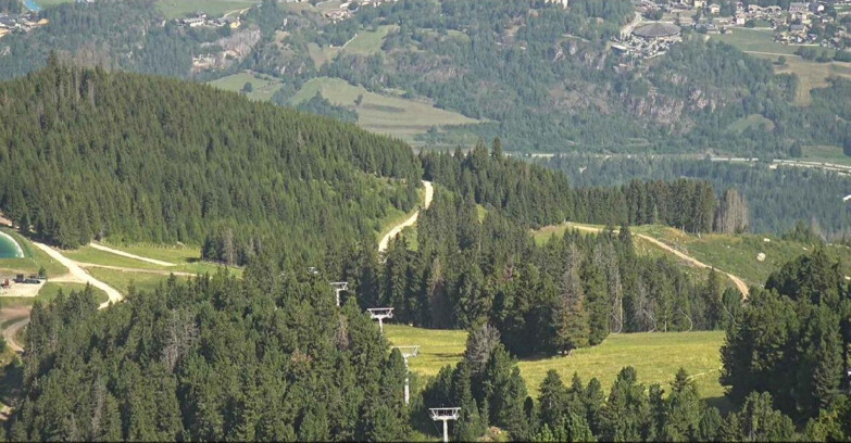 Webcam Alpe Cermis - Lagorai Sesselbahn