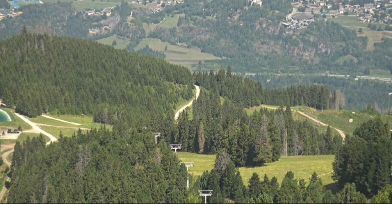 Webcam Alpe Cermis - Lagorai Sesselbahn
