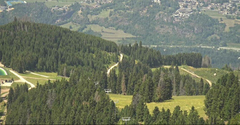 Webcam Alpe Cermis - Lagorai Sesselbahn