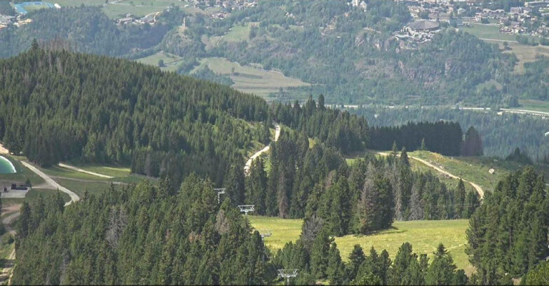 Webcam Alpe Cermis - Lagorai Sesselbahn