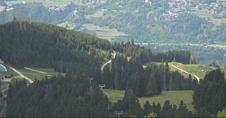 Webcam Alpe Cermis - Lagorai Sesselbahn