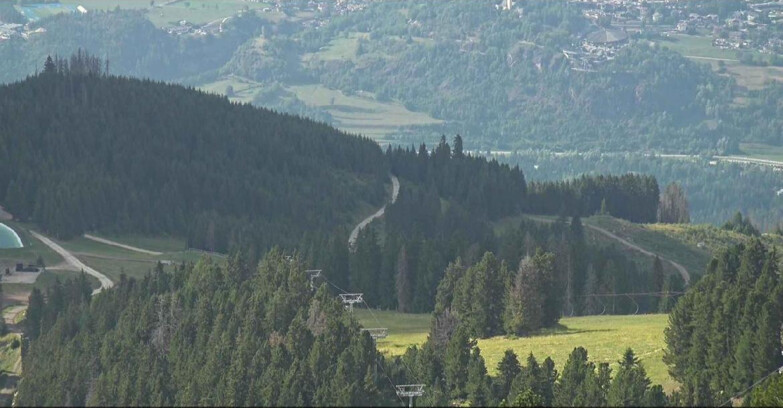 Webcam Alpe Cermis - Lagorai Sesselbahn