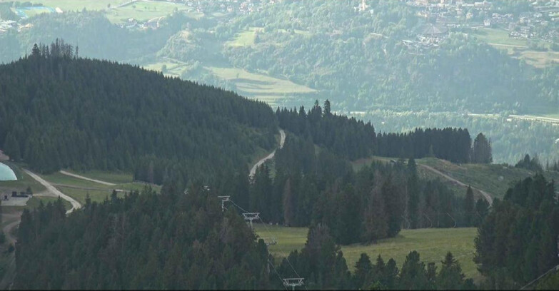 Webcam Alpe Cermis - Lagorai Sesselbahn