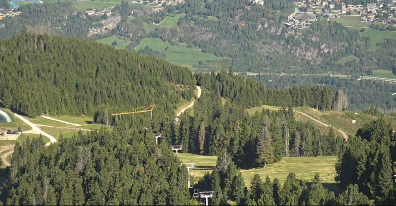Webcam Alpe Cermis  - Seggiovia Lagorai