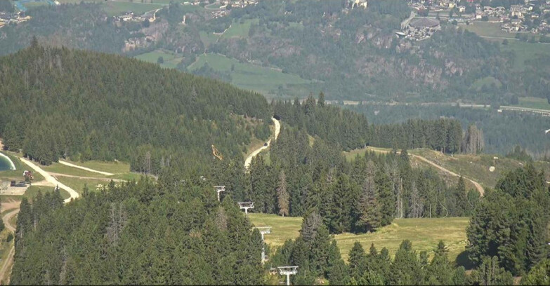 Webcam Alpe Cermis - Seggiovia Lagorai