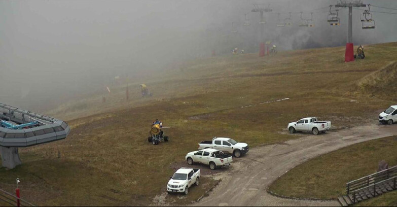 Webcam Alpe Cermis - Sesselbahn und Piste Lagorai