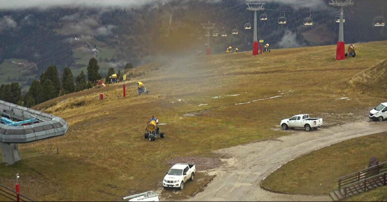 Webcam Alpe Cermis - Sesselbahn und Piste Lagorai