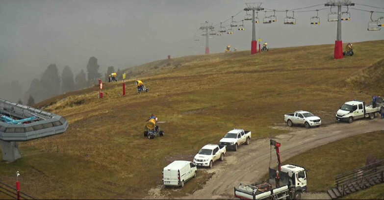 Webcam Alpe Cermis - Sesselbahn und Piste Lagorai