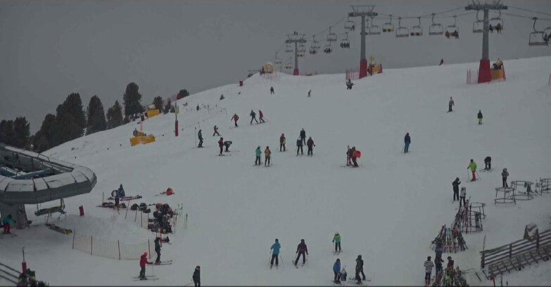 Webcam Alpe-Cermis - Seggiovia e pista Lagorai