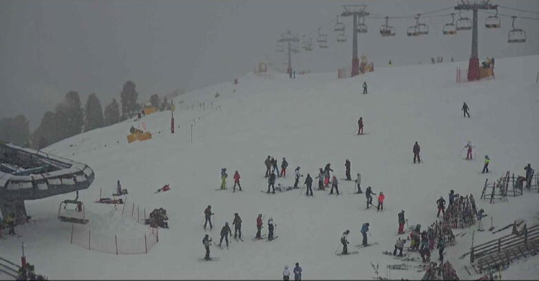 Webcam Alpe-Cermis - Seggiovia e pista Lagorai