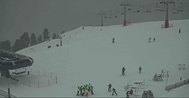 Webcam Alpe Cermis  - Chairlift and slope Lagorai