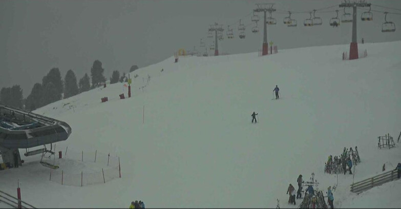 Webcam Alpe Cermis  - Chairlift and slope Lagorai