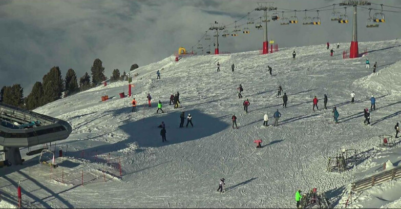 Webcam Alpe Cermis  - Chairlift and slope Lagorai