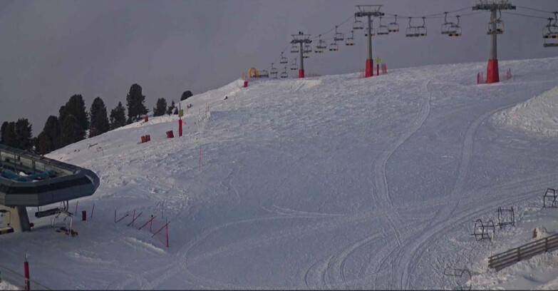 Webcam Alpe Cermis  - Chairlift and slope Lagorai