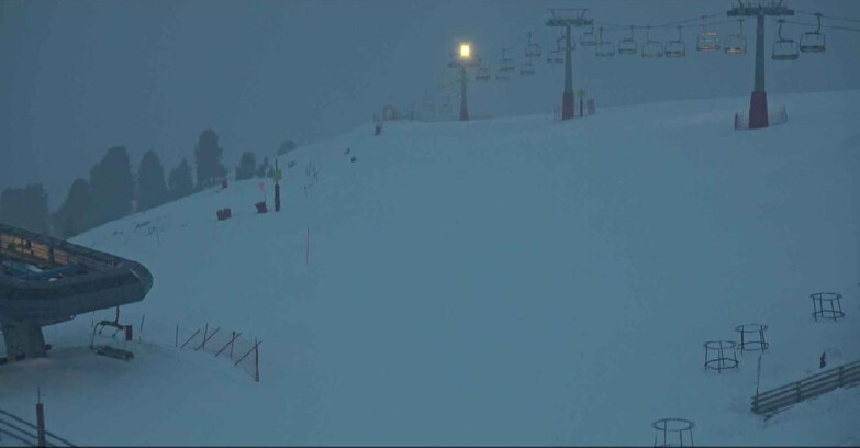 Webcam Alpe Cermis  - Chairlift and slope Lagorai