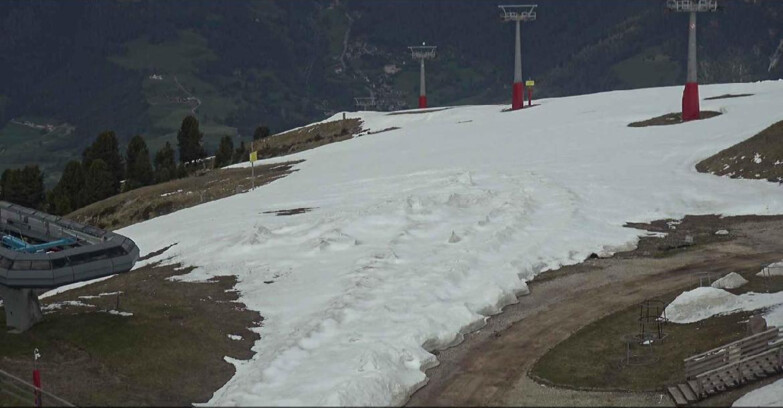 Webcam Alpe Cermis - Sesselbahn und Piste Lagorai