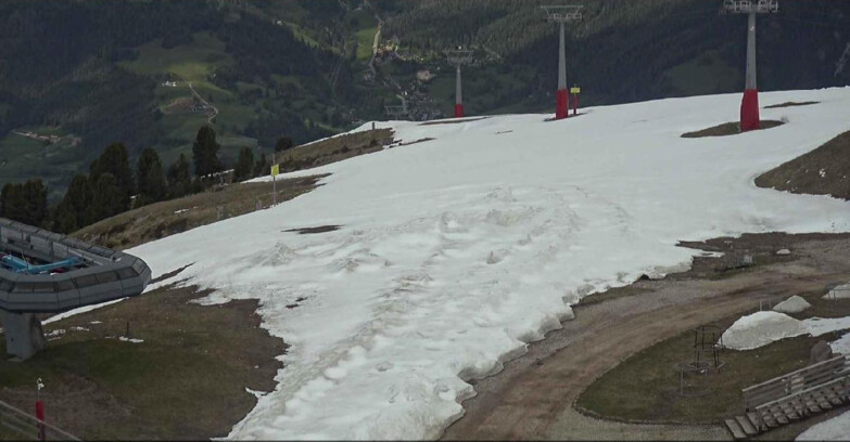 Webcam Alpe Cermis - Sesselbahn und Piste Lagorai