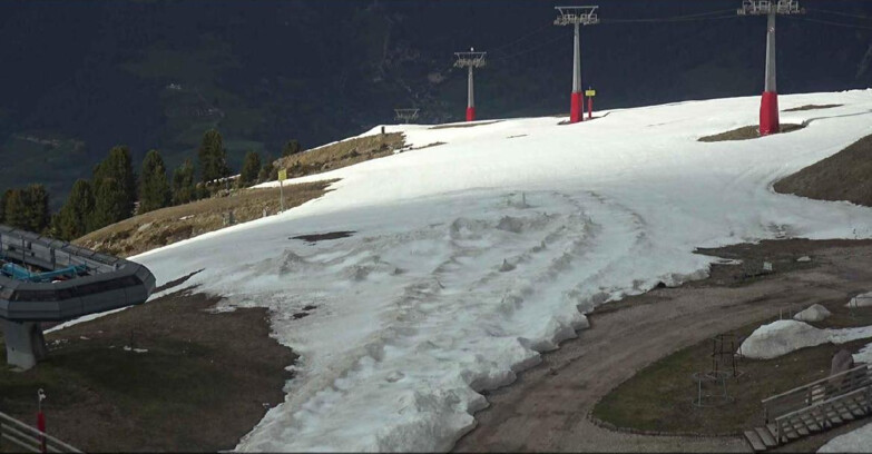 Webcam Alpe Cermis - Chairlift and slope Lagorai