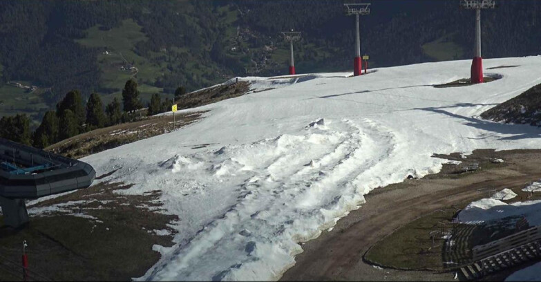 Webcam Alpe Cermis - Sesselbahn und Piste Lagorai