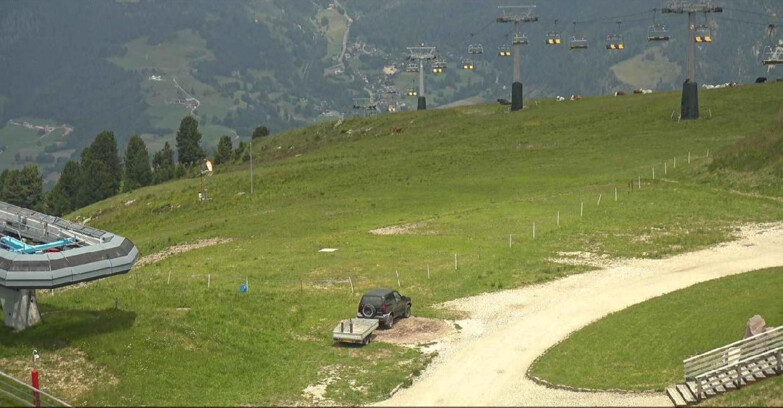 Webcam Alpe Cermis  - Chairlift and slope Lagorai