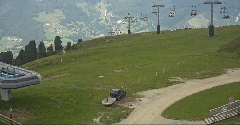 Webcam Alpe Cermis  - Chairlift and slope Lagorai