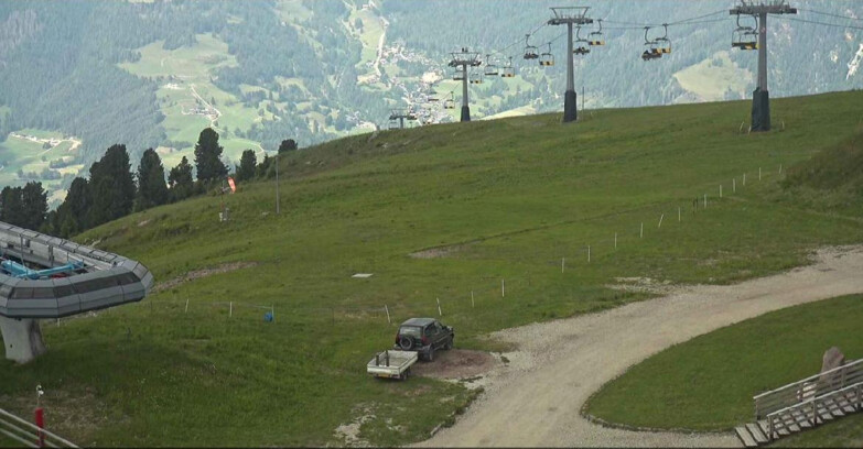 Webcam Alpe Cermis  - Chairlift and slope Lagorai