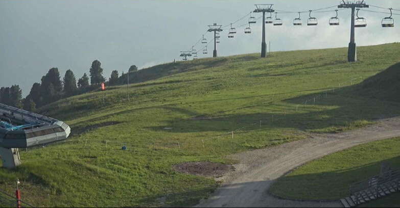Webcam Alpe Cermis  - Chairlift and slope Lagorai