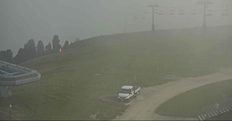 Webcam Alpe Cermis  - Chairlift and slope Lagorai