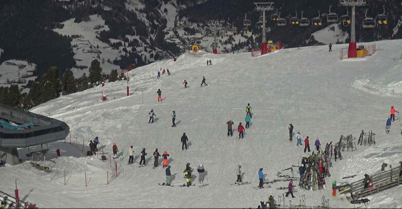 Webcam Alpe Cermis  - Chairlift and slope Lagorai